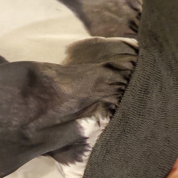 BNWOT Bobeau long sleeve light weight gray sweater sz M - Picture 4 of 5